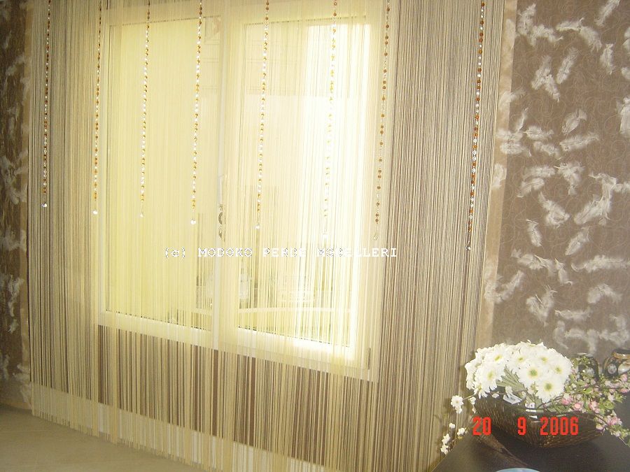 Japanese Panel Blinds ( with rope curtain )- DSC07116.JPG